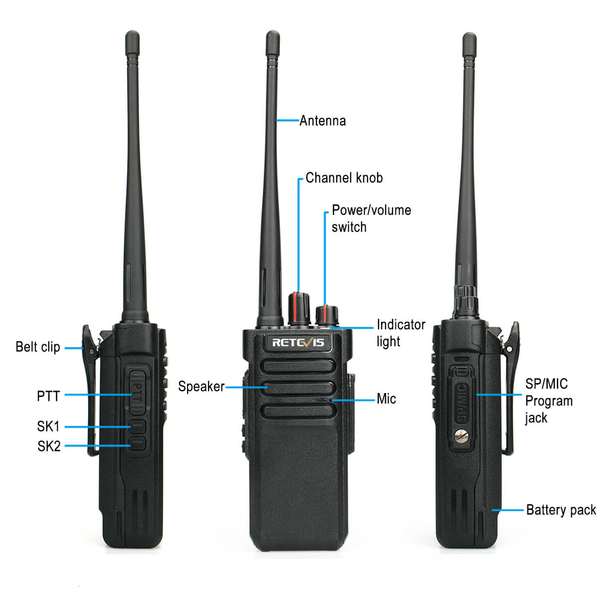 hotel two way radio