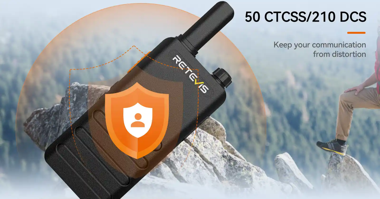 Retevis B3B Walkie Talkie Private Codes