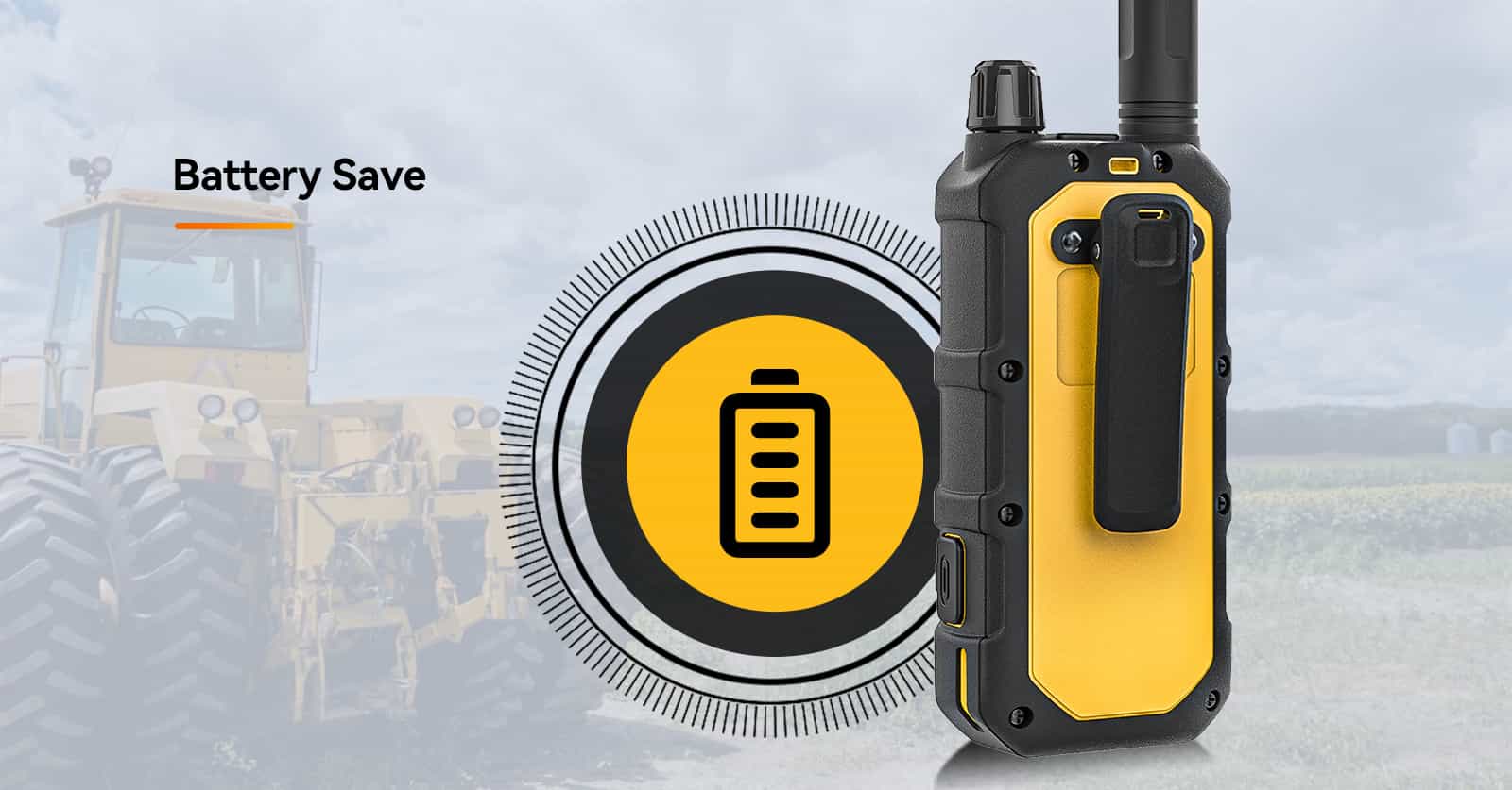 Retevis RB48P 5W High Power 2-way Radio with Battery Save Mode