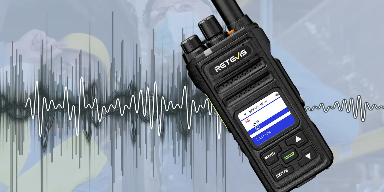 two way radio with noise cancelling two way radio with noise cancelling