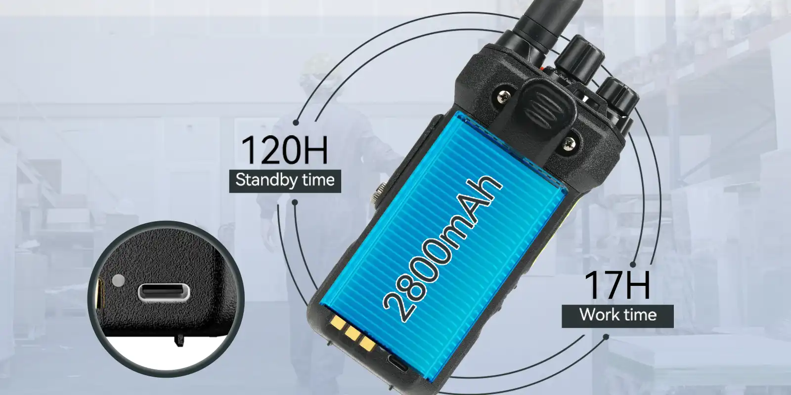 nr630s commercial walkie talkie with large battery nr630s commercial walkie talkie with large battery