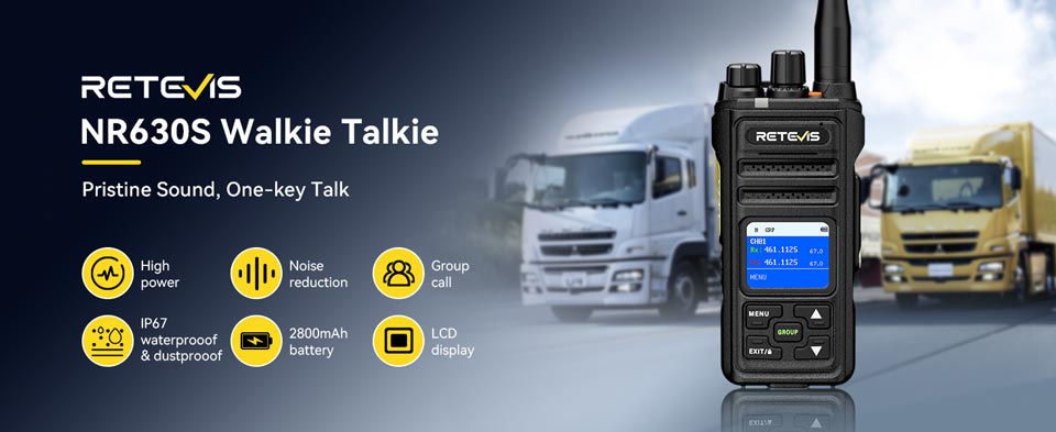 RETEVIS NR630S Walkie Talkie Two Way Radio