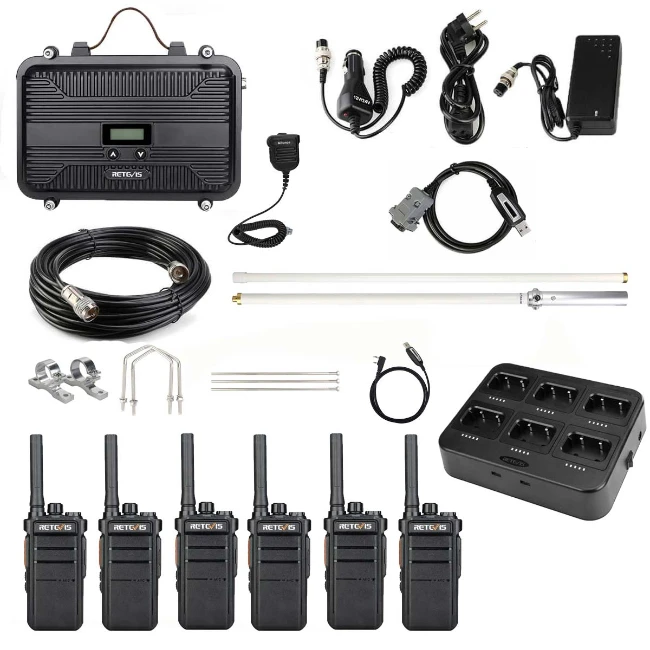 Retevis RT97S GMRS Repeater with RB26 Bundle