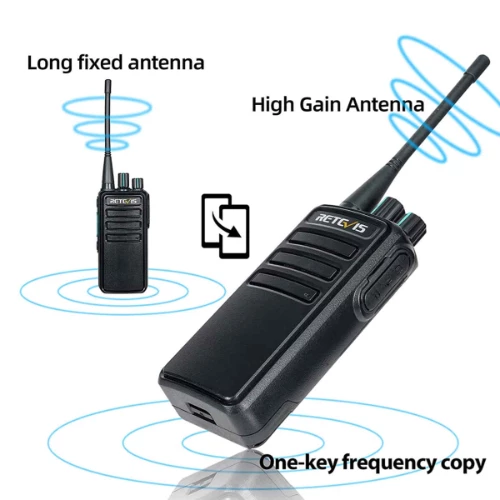 Retevis RB29 with High Antenna Retevis RB29 with High Antenna