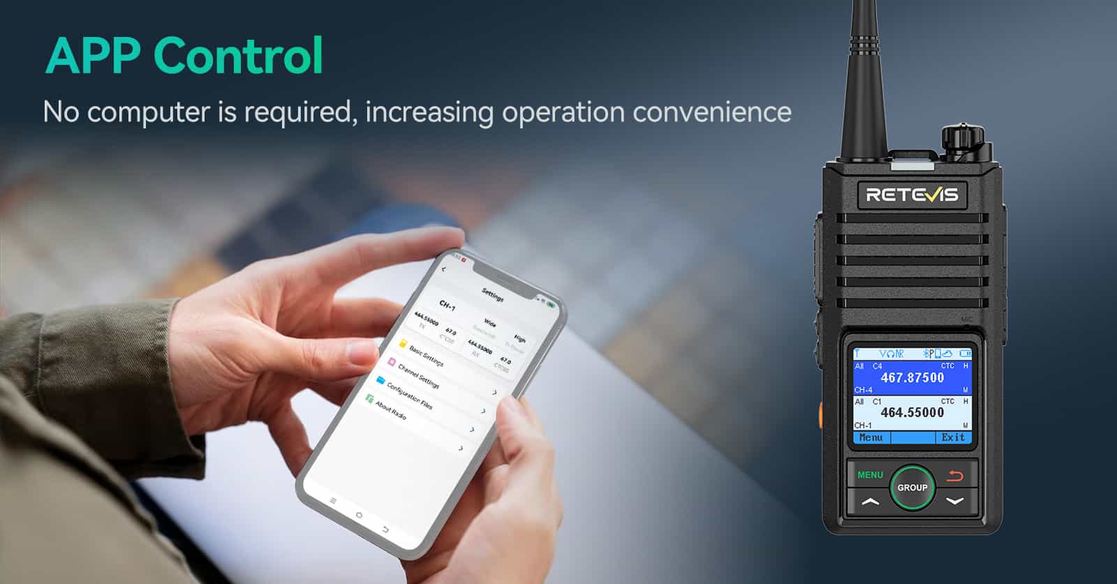 RB58 APP control-no computer is required RB58 APP control-no computer is required