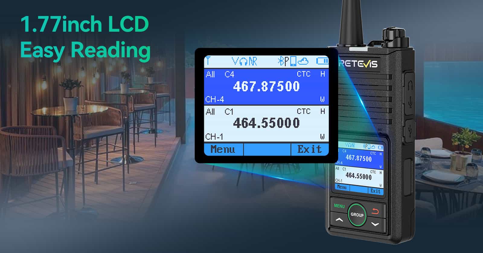 RB58 1.77inch LCD display-easy reading RB58 1.77inch LCD display-easy reading