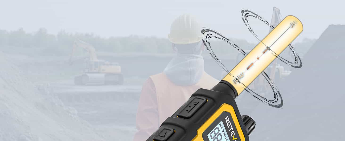 Retevis RB648P IP67 walkie talkie with tri-color LCD status light
