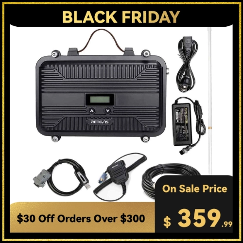 Retevis RT97S GMRS Radio Repeater Bundle Black Friday Sale