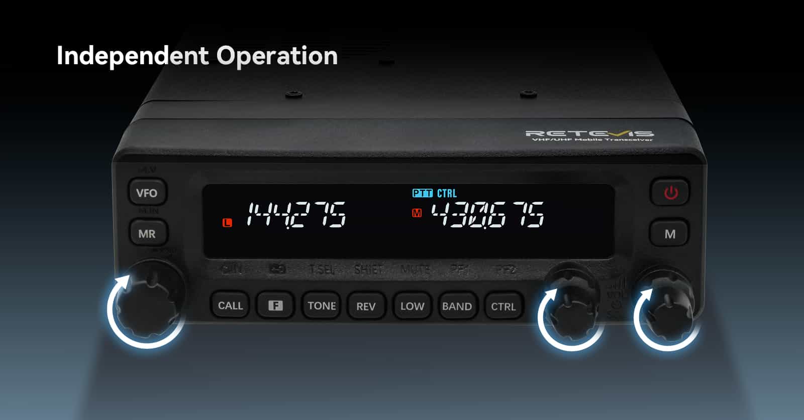 RETEVIS-MA1-Independent Operation