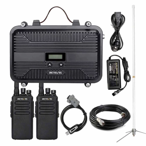 Retevis DMR Repeater RT97P with RT81 DMR Radio