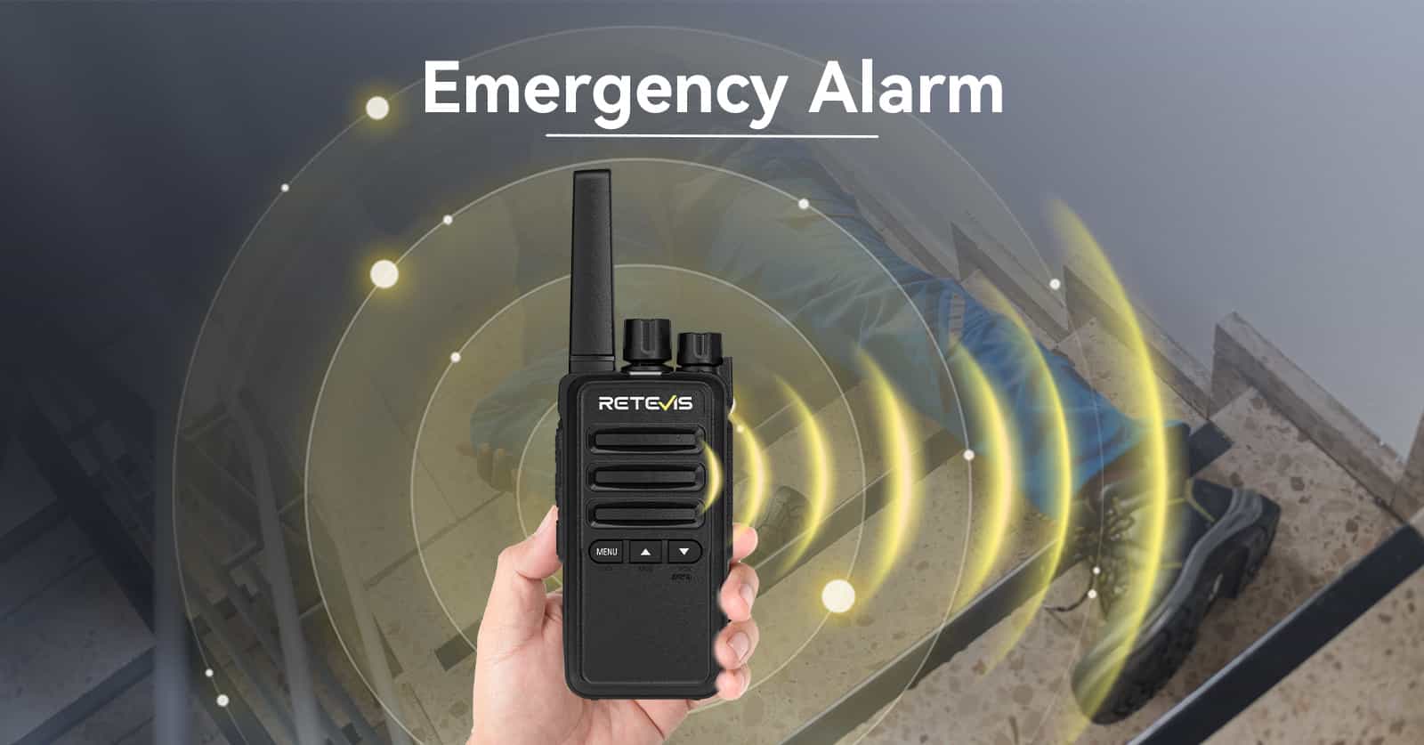 Retevis RT68B Two Way Radio with Emmergency Alarm Retevis RT68B Two Way Radio with Emmergency Alarm