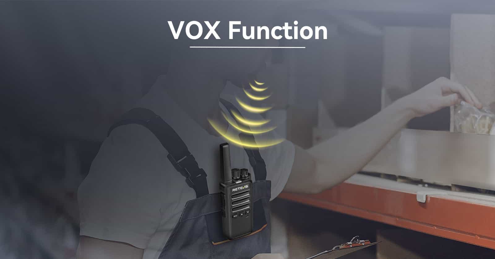 Retevis RT68B Two Way Radio with VOX Function Retevis RT68B Two Way Radio with VOX Function