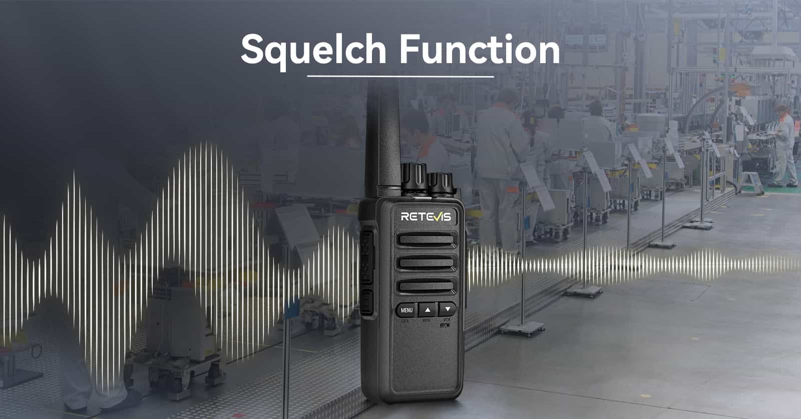 Retevis RT68B Two Way Radio with Squelch Function Retevis RT68B Two Way Radio with Squelch Function