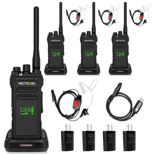 retevis nr30d long distance radio with earpiece 4pack retevis nr30d long distance radio with earpiece 4pack
