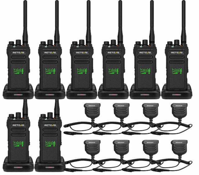 Retevis NR30D Waterproof DMR Radio 8Pack Retevis NR30D Waterproof DMR Radio 8Pack