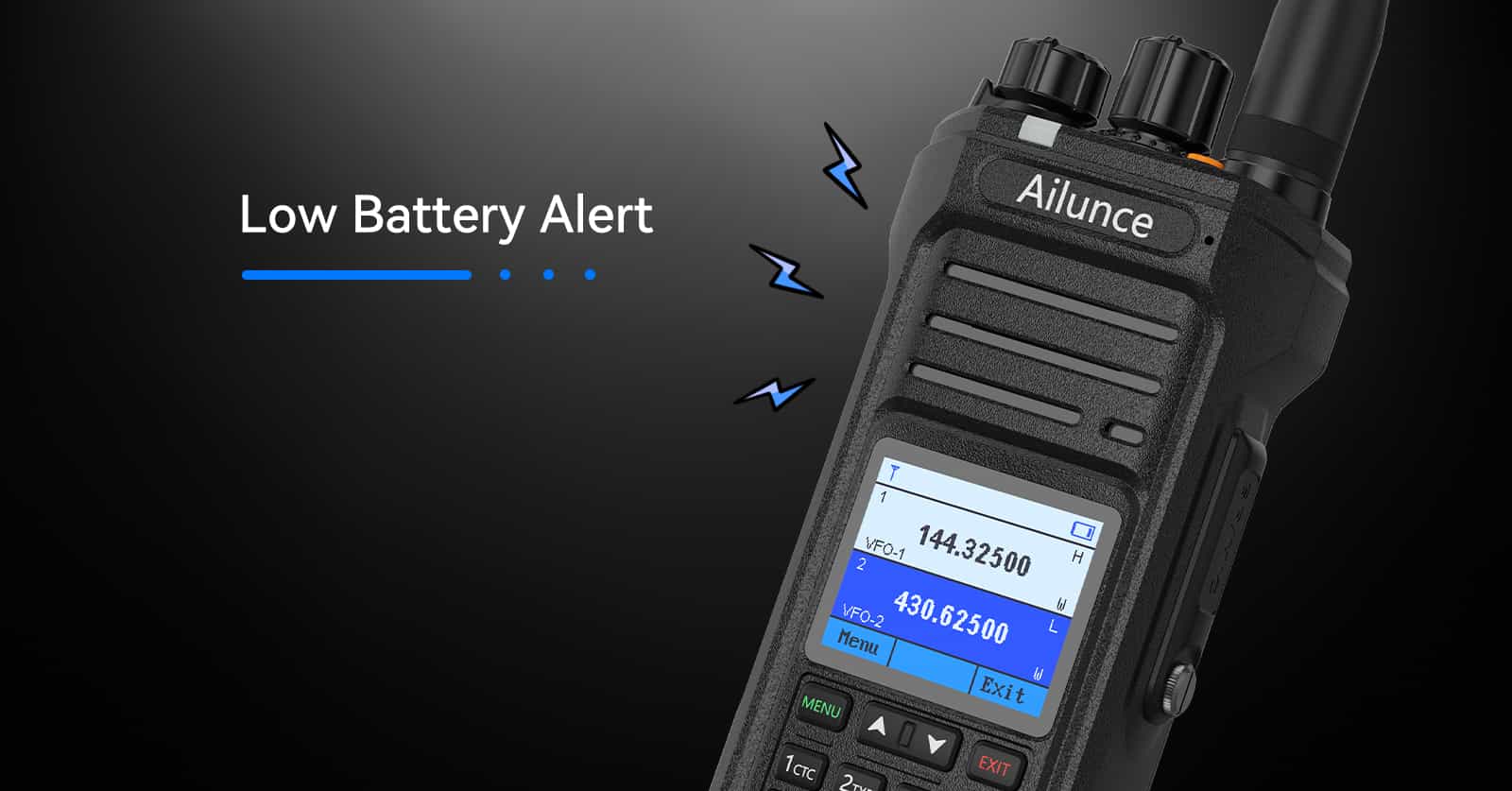 HA1UV low battery