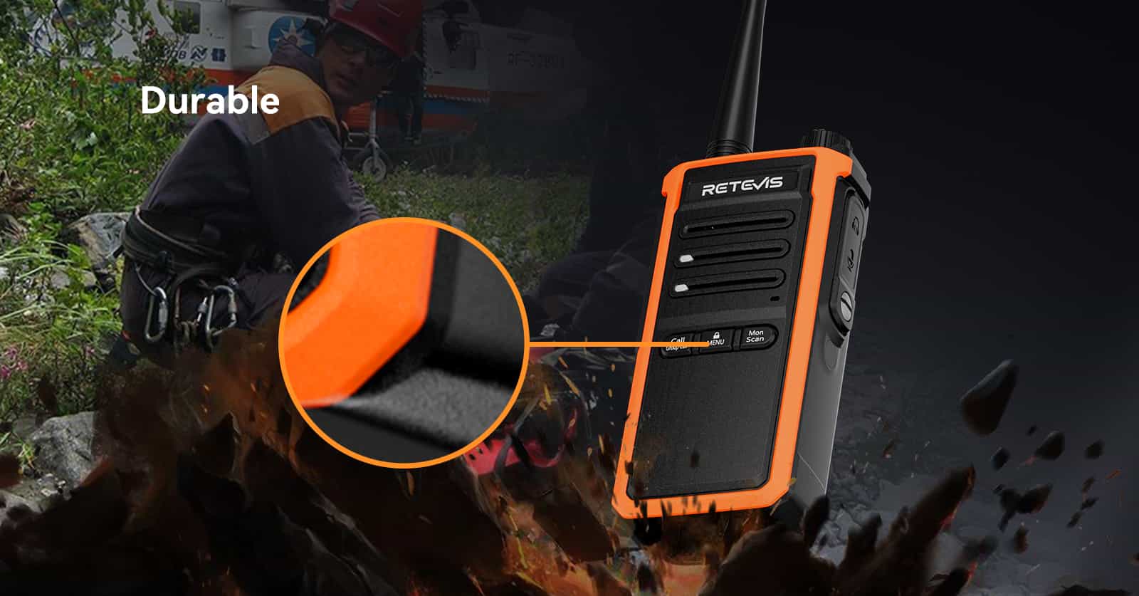 Retevis-C65B-rugged-walkie-talkie Retevis-C65B-rugged-walkie-talkie