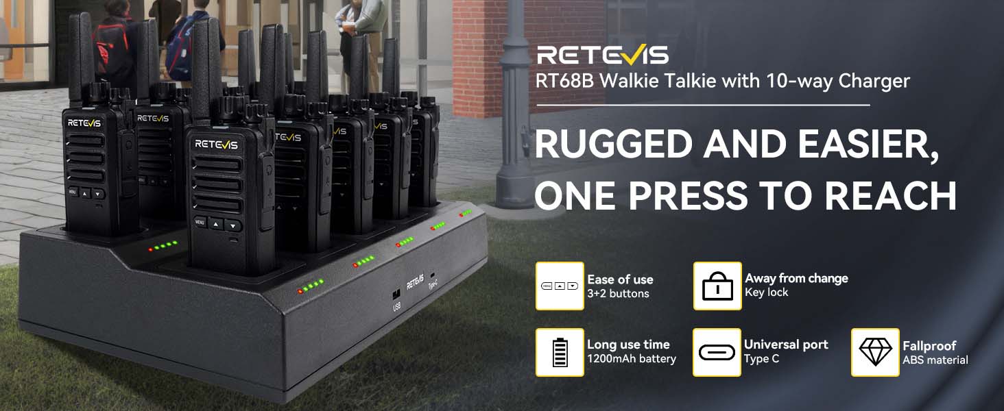 RT68B-business-two-way-radio-plus-gang-charger RT68B-business-two-way-radio-plus-gang-charger