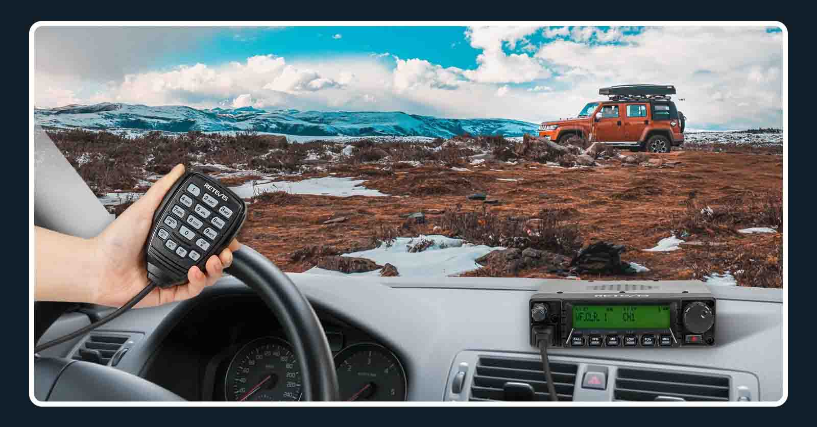 the best gmrs mobile radios for overland