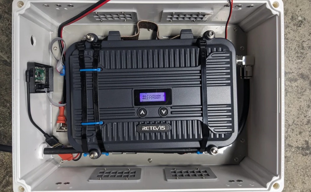 Installed RT97S repeater