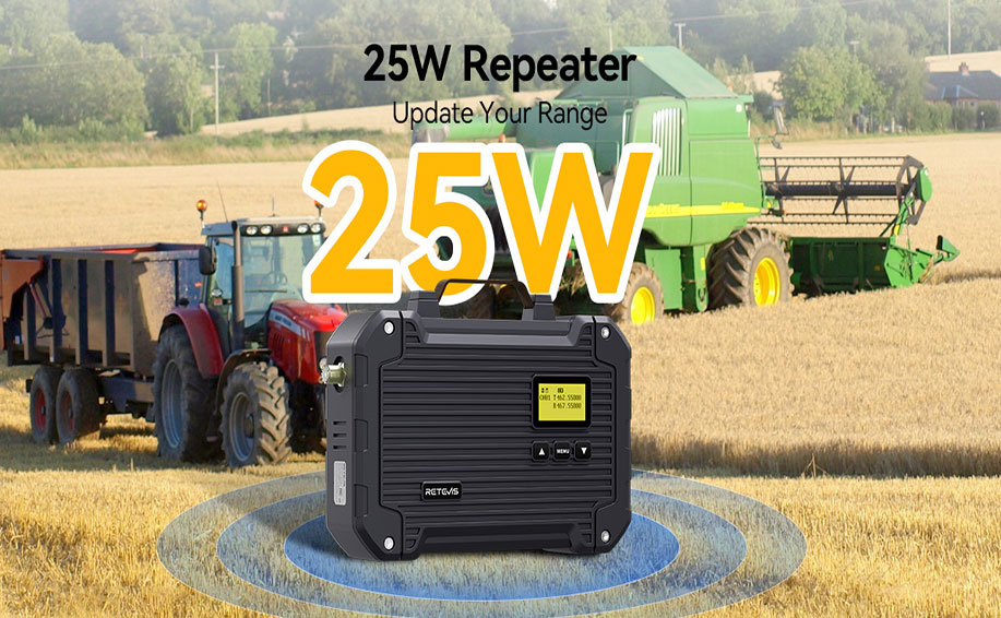 RT97L 25W High Power GMRS Repeater