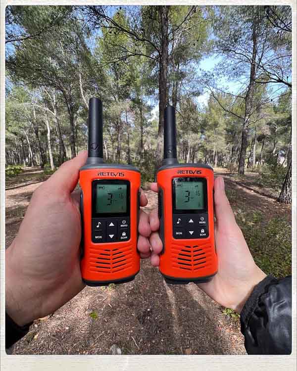 retevis rt45p waterproof outdoor two way radio