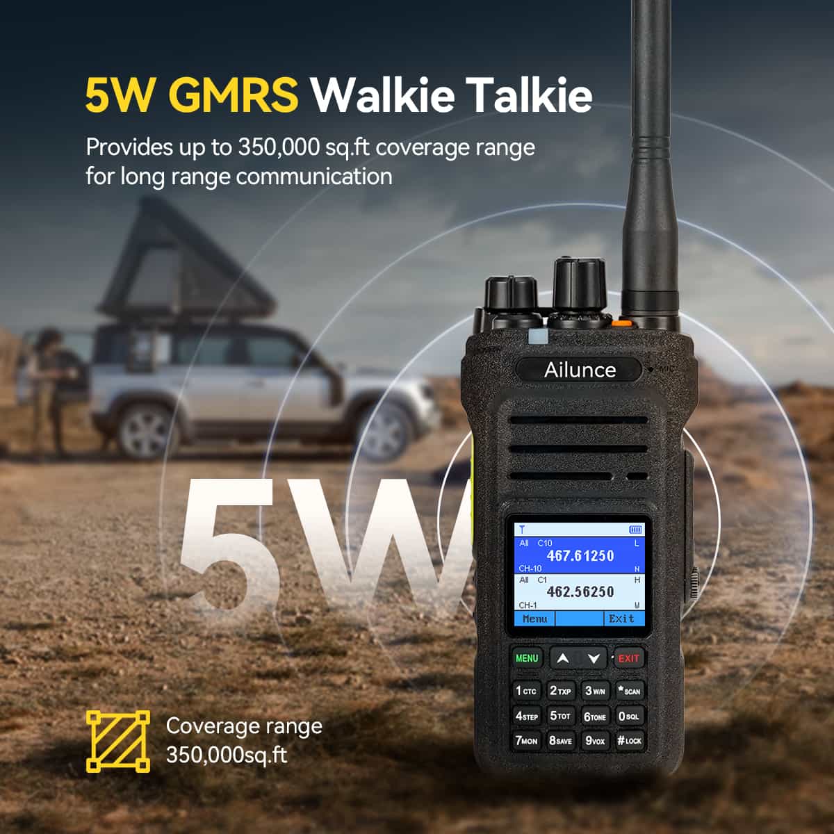 Retevis Ailunce HA1G GMRS Radio-spring sale Retevis Ailunce HA1G GMRS Radio-spring sale