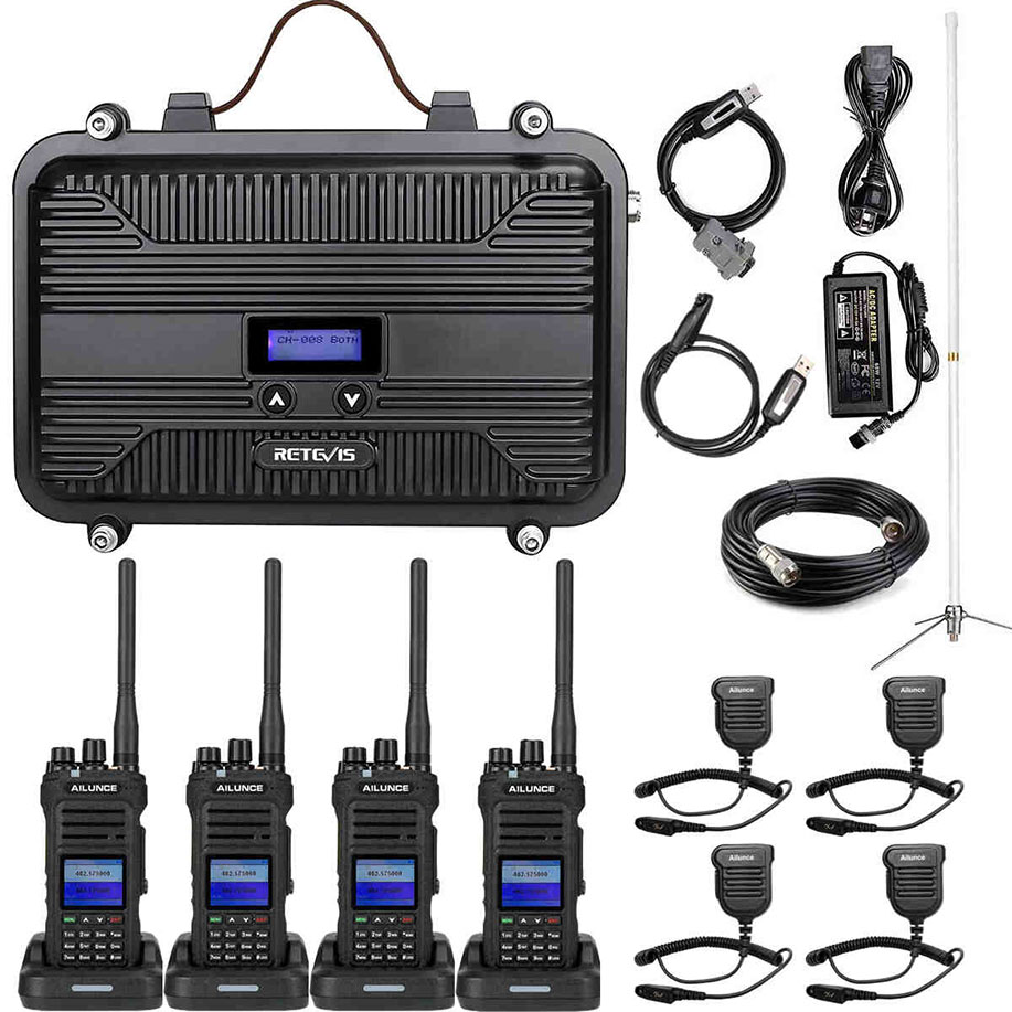 rt97s repeater system with ha1g two way radio