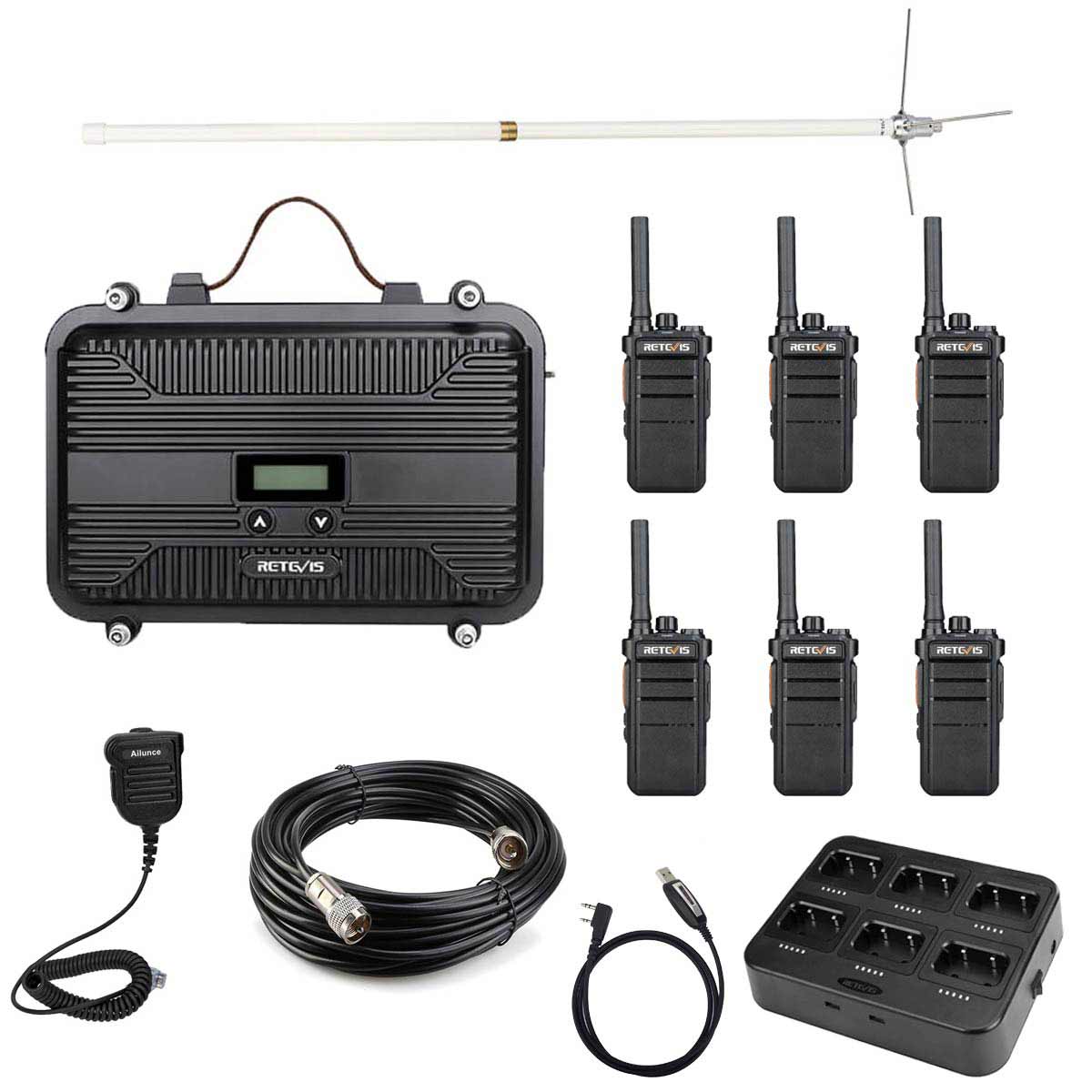 RT97S Repeater and RB26 handheld radio