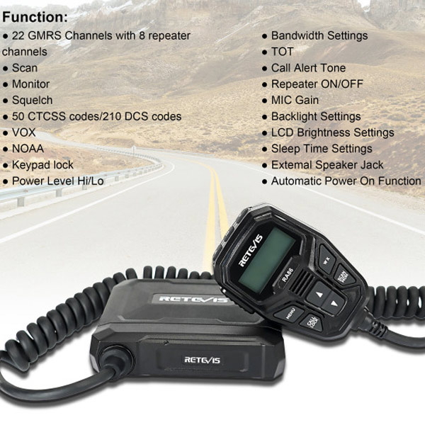 Retevis RA86 walkie-talkie Retevis RA86 walkie-talkie