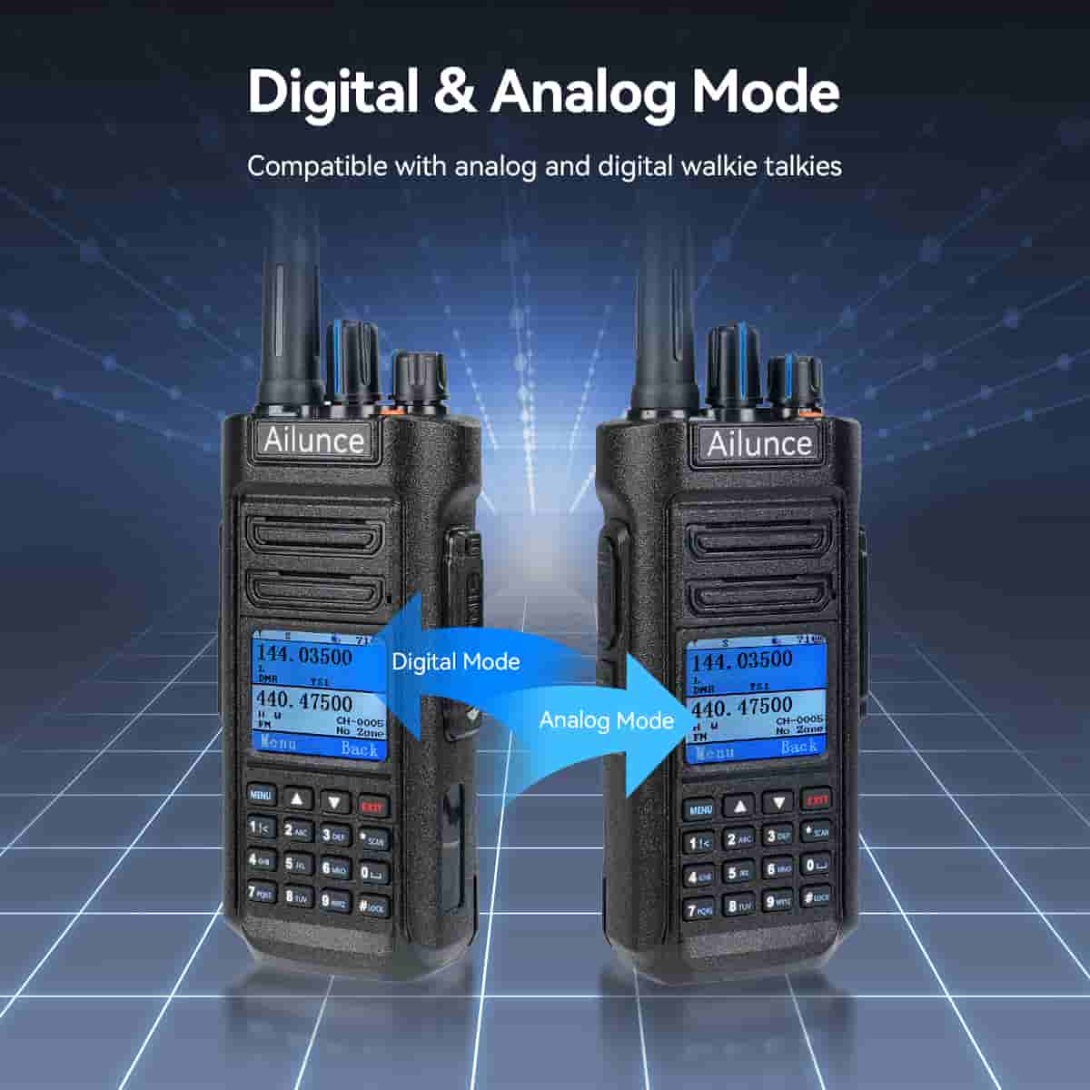Ailunce HD2 10W GPS DMR Radio Ailunce HD2 10W GPS DMR Radio