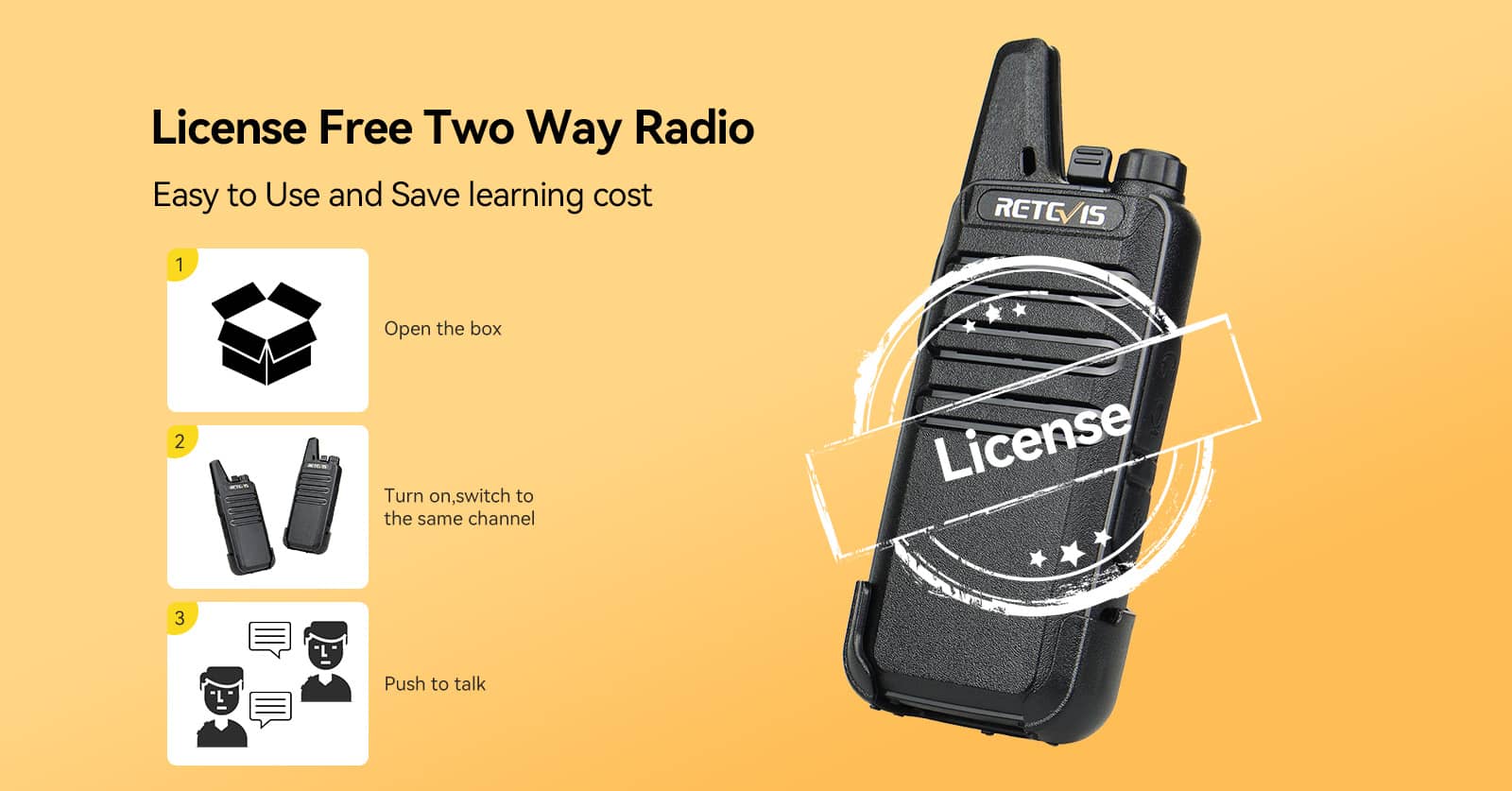 License Free Two Way Radio