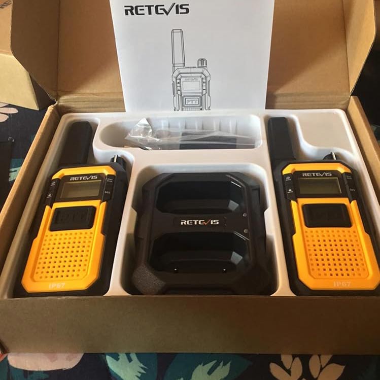 RB48 rugged walkie talkies for ductwork installation
