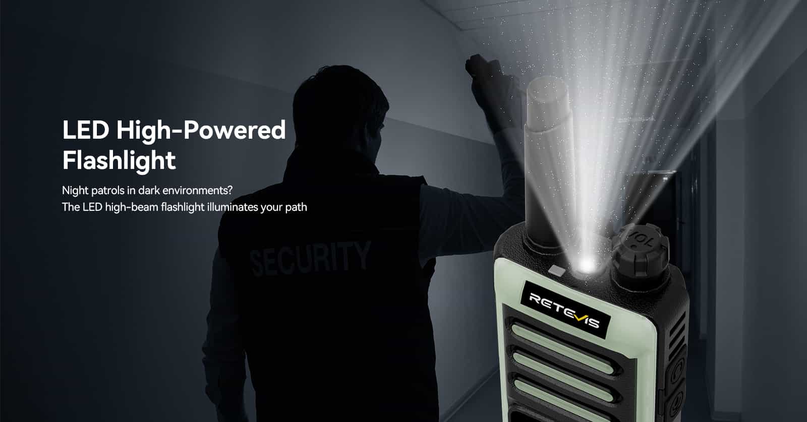 Built-in LED Flashlights Built-in LED Flashlights