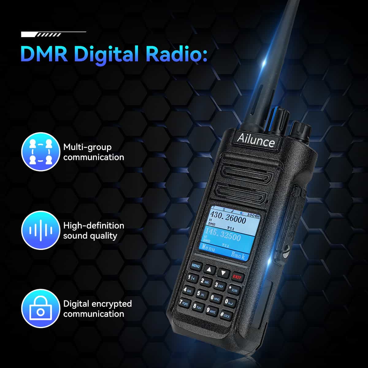 Retevis HD2 DMR Radio