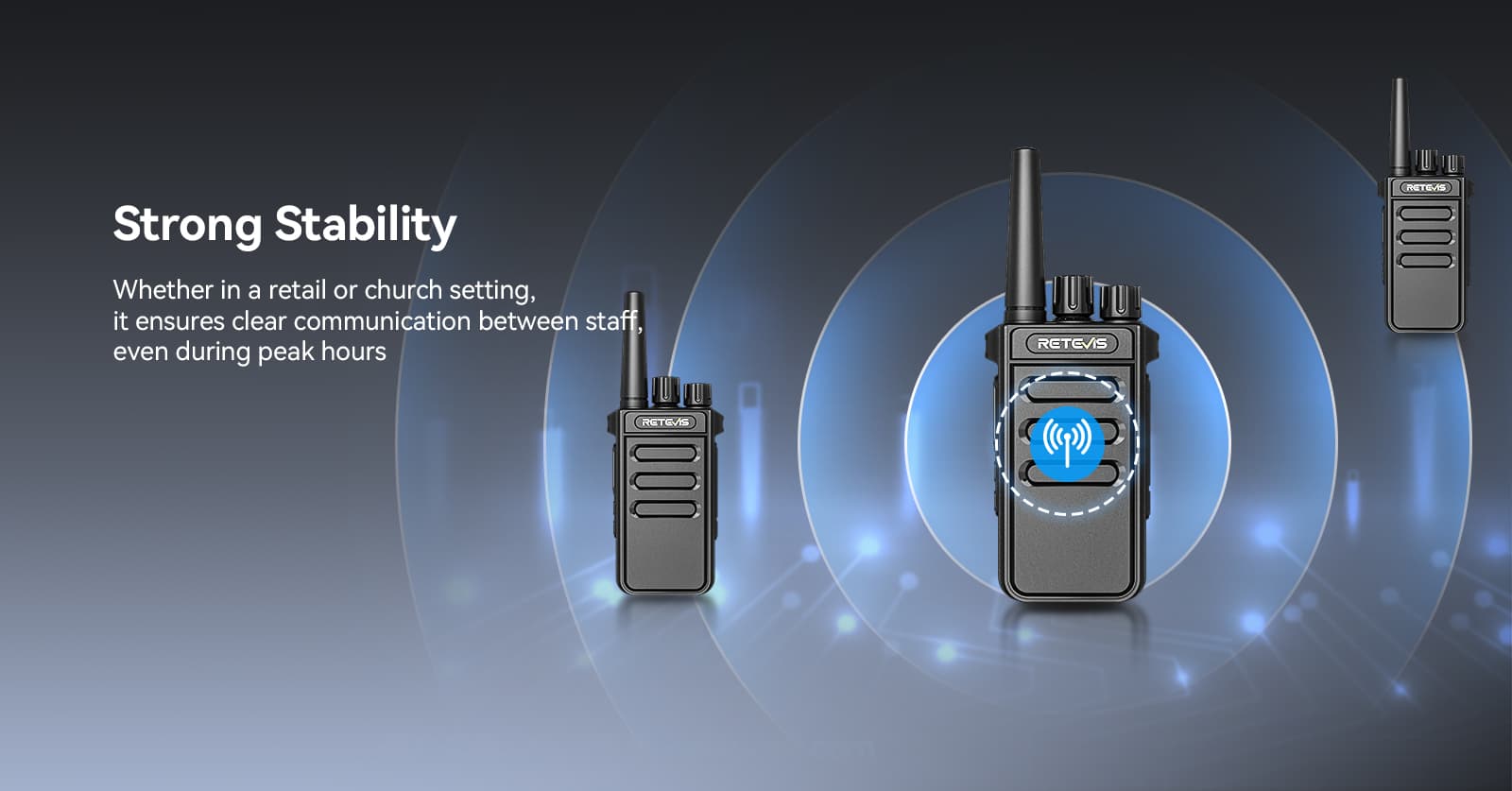 Retevis Mate Talk P4 DMR digital walkie-talkie with Strong Stability