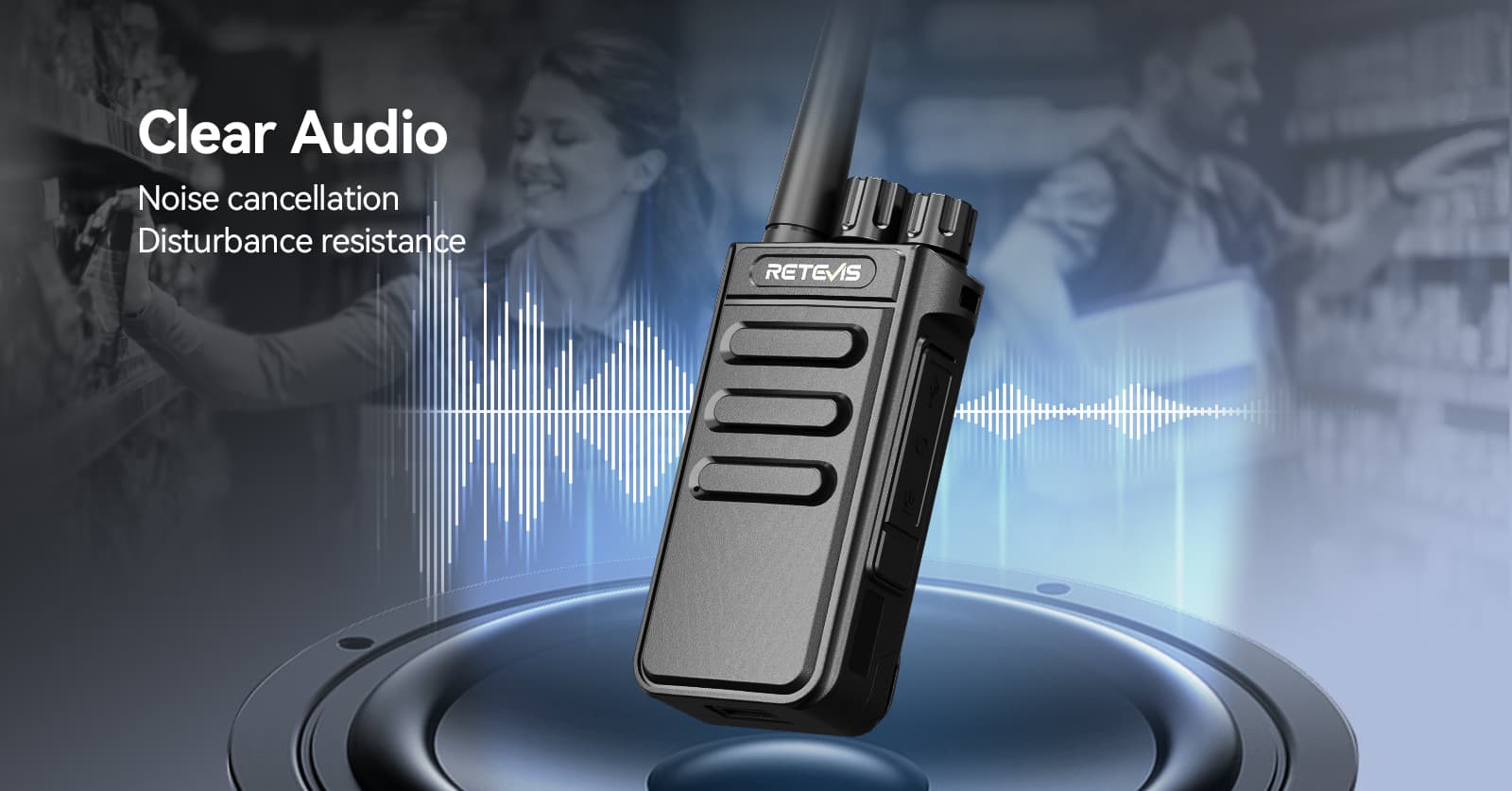 Retevis MateTalk P64 DMR with Clear sound quality
