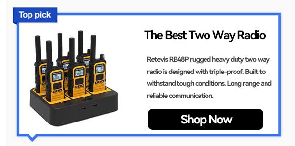 RB48P GMRS Waterproof Two Way Radio