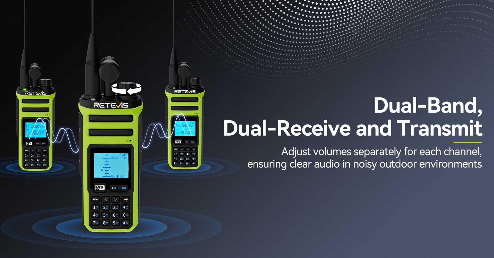 retevis-a3-wide-band-ham-radio-8.jpg retevis a3 ham radio dual band receive and transmit