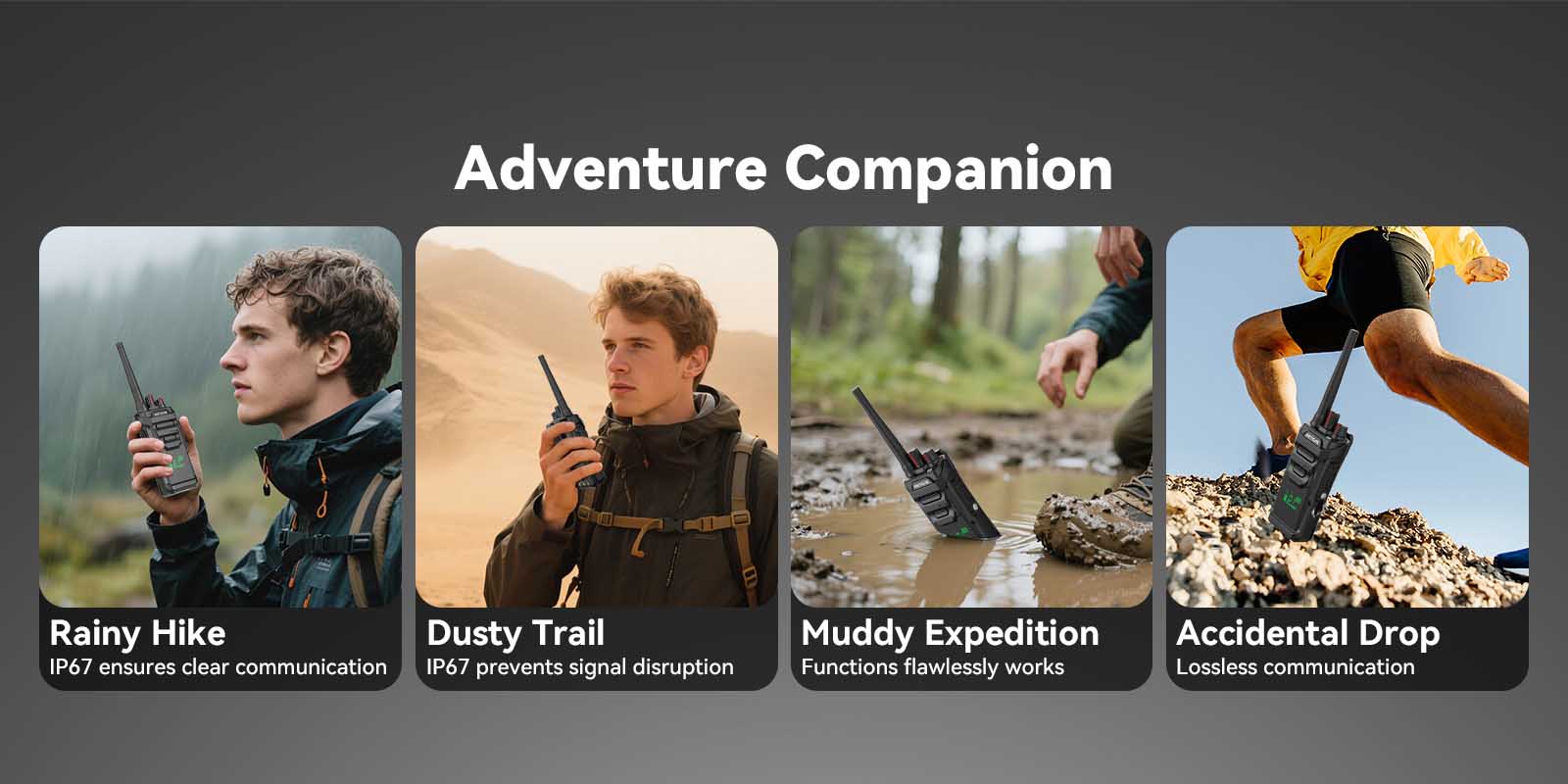 Retevis RT48H two way radio built for every adventure