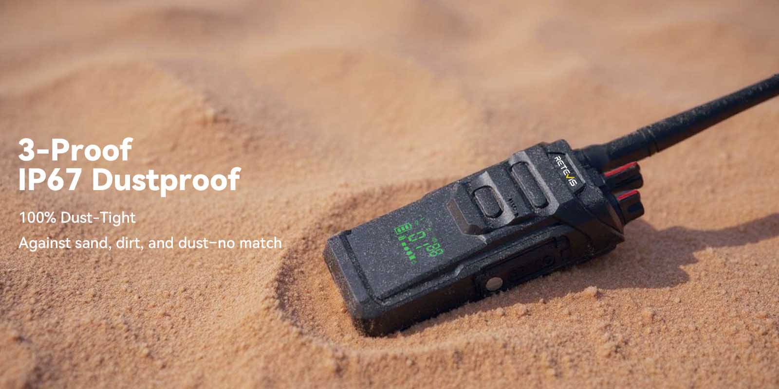 RT48H frs walkie talkie with IP67 dustproof