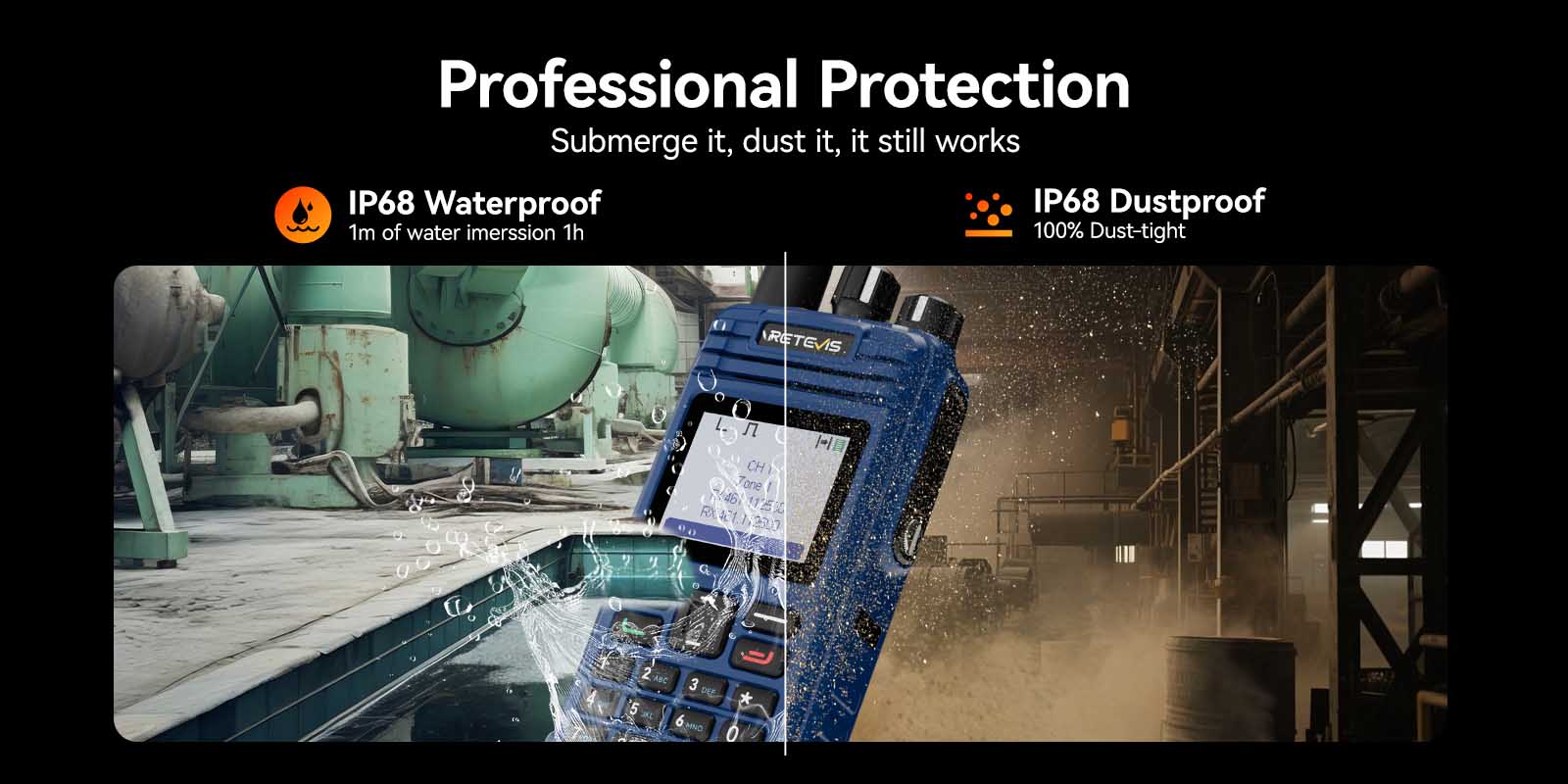 retevis-e2-intrinsically-safe-dmr-radio-details-3.jpg Retevis E2 intrinsically safe IP68 waterproof two-way radio